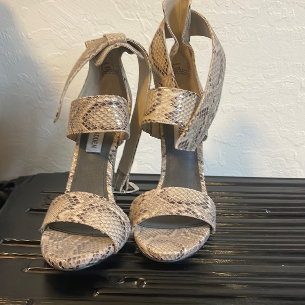 Steven Madden strapped heels